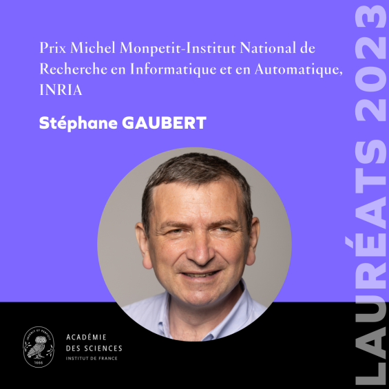 Stéphane Gaubert lauréat 2023 du prix Michel Monpetit - Inria de l'Académie des Sciences